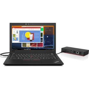 Док-станция Lenovo ThinkPad USB-C Dock Gen 2 40AS0090US 90W, 1xHDMI, 2xDisplayPort, 1xUSB Type-C, 3x...