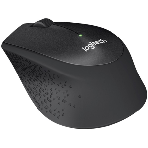 Мышь Logitech M330 Silent Plus, 3 Buttons, 1000dpi, беспроводная, Black