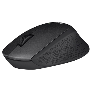 Мышь Logitech M330 Silent Plus, 3 Buttons, 1000dpi, беспроводная, Black