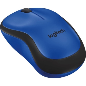 Мышь Logitech M221 Silent, 3 Buttons, 1000dpi, беспроводная, Blue Grey