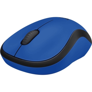 Мышь Logitech M221 Silent, 3 Buttons, 1000dpi, беспроводная, Blue Grey