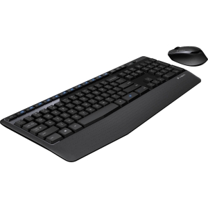Беспроводная клавиатура + Мышь Logitech MK345, 1000dpi, полноразмерная мембранная русская клавиатура...