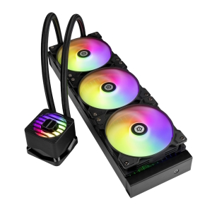 Водяное охлаждение Enermax LIQMAXFLO 360mm ARGB AIO CPU Liquid Cooler, ELC-LMF360T-ARGB, 3x ARGB VRM...