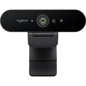 Веб камера Logitech BRIO 4K Pro, Ultra HD, 4096x2160, 90-30fps, RightLight 3, HDR, 90°, 5x Zoom, 2xM...