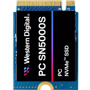 Твердотельный накопитель SSD 512GB WD SN5000S SDEPTSJ-512G-1102 M.2 2230 PCIe 4.0 x4 NVMe 1.3, Read/Write up to 6000/4200MB/s, OEM