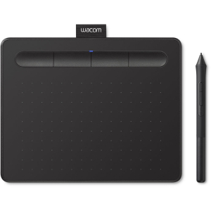Цифровой графический планшет Wacom Intuos Small CTL4100, A6, USB, 4096 Pressure Levels, Black+Wacom...