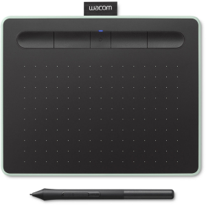 Цифровой графический планшет Wacom Intuos Small CTL4100WLE0, A6, USB, Bluetooth, 4096 Pressure Level...