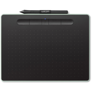 Цифровой графический планшет Wacom Intuos Small CTL4100WLE0, A6, USB, Bluetooth, 4096 Pressure Level...