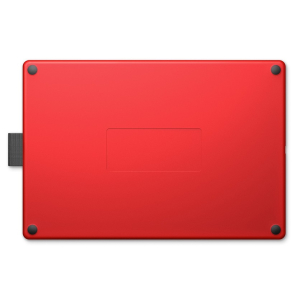 Цифровой графический планшет WACOM One by Medium CTL672N, A5, USB, 2048 Pressure Levels, Black/Red+W...